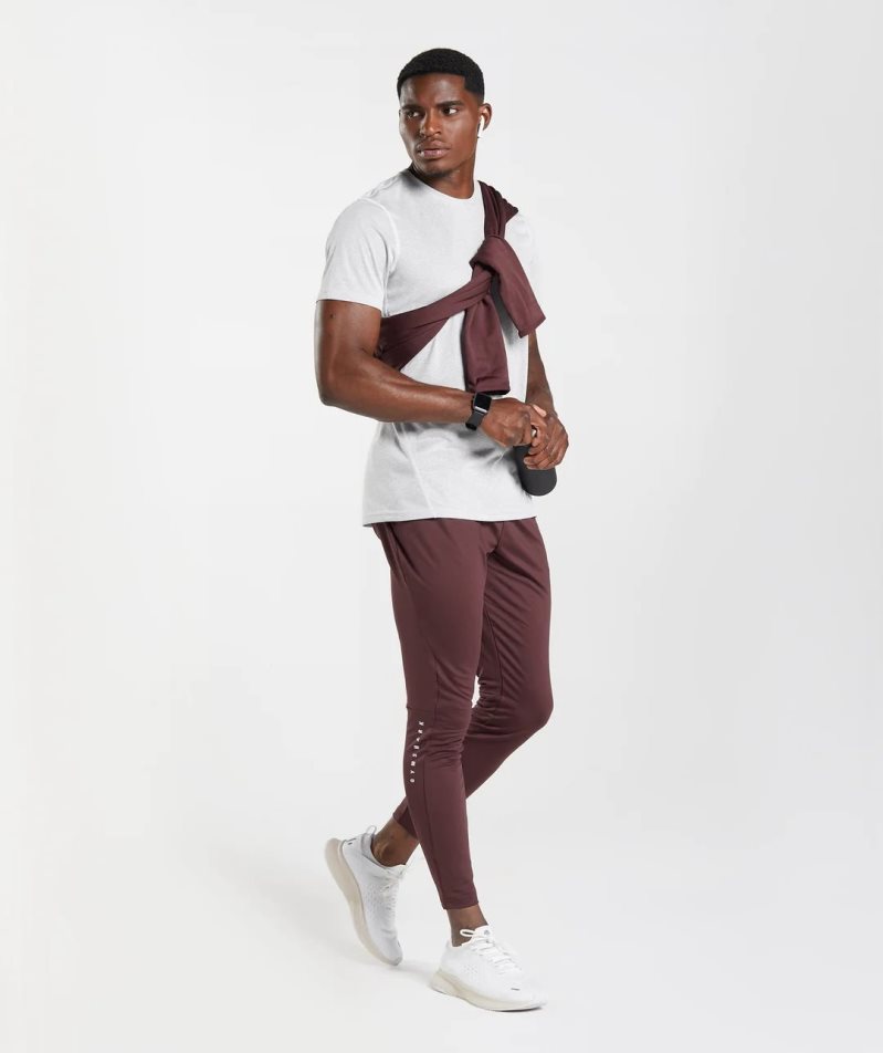 Men's Gymshark Sport Jogger Burgundy | CA 6D185A